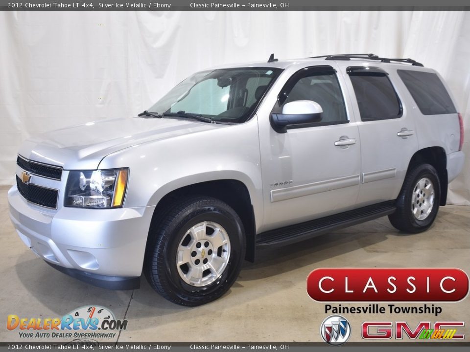 2012 Chevrolet Tahoe LT 4x4 Silver Ice Metallic / Ebony Photo #1
