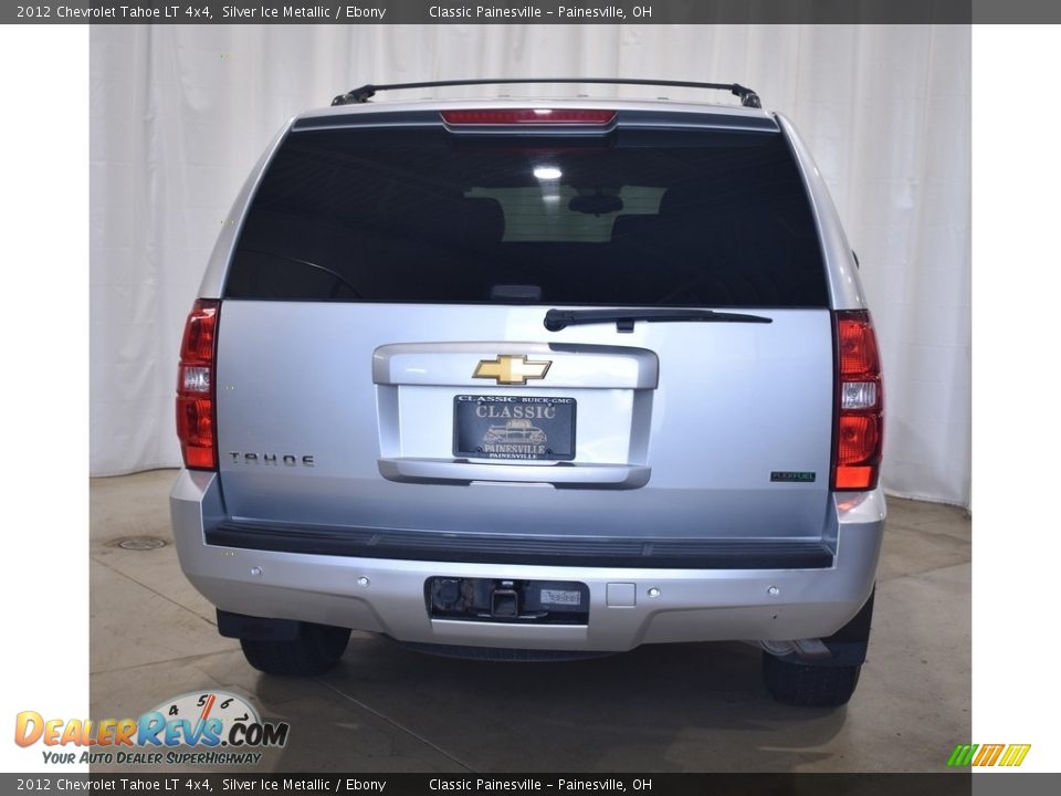 2012 Chevrolet Tahoe LT 4x4 Silver Ice Metallic / Ebony Photo #3