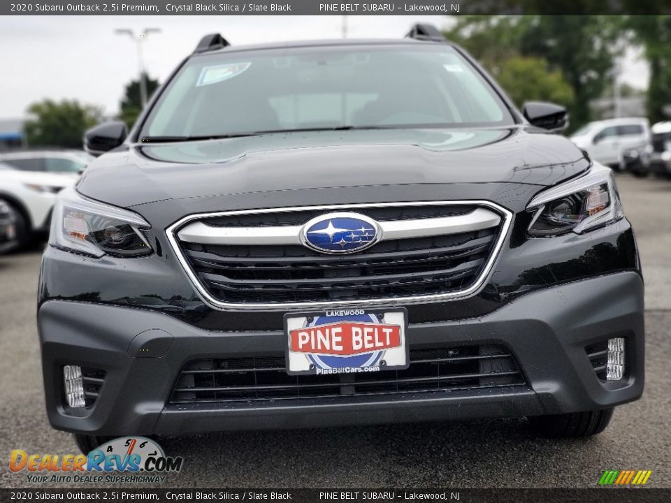 2020 Subaru Outback 2.5i Premium Crystal Black Silica / Slate Black Photo #3