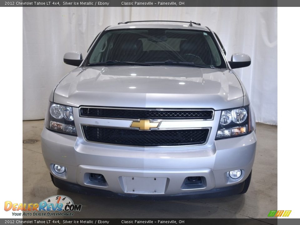 2012 Chevrolet Tahoe LT 4x4 Silver Ice Metallic / Ebony Photo #4