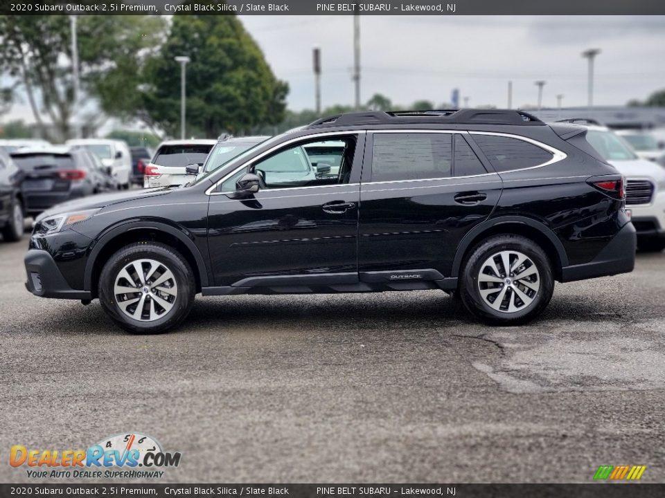 2020 Subaru Outback 2.5i Premium Crystal Black Silica / Slate Black Photo #4