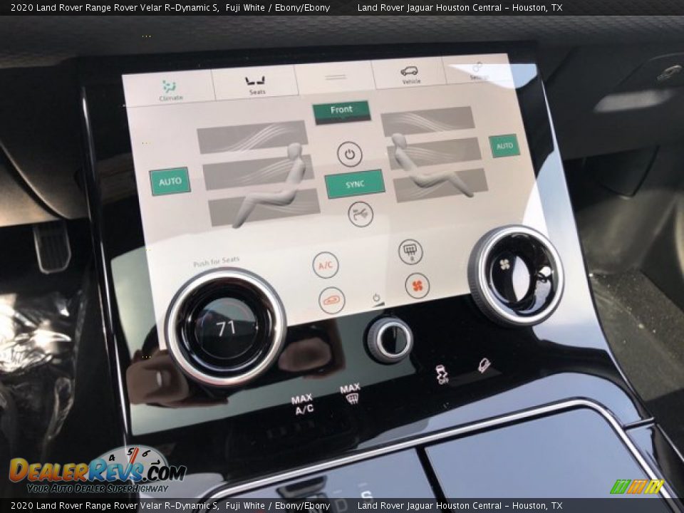 2020 Land Rover Range Rover Velar R-Dynamic S Fuji White / Ebony/Ebony Photo #25