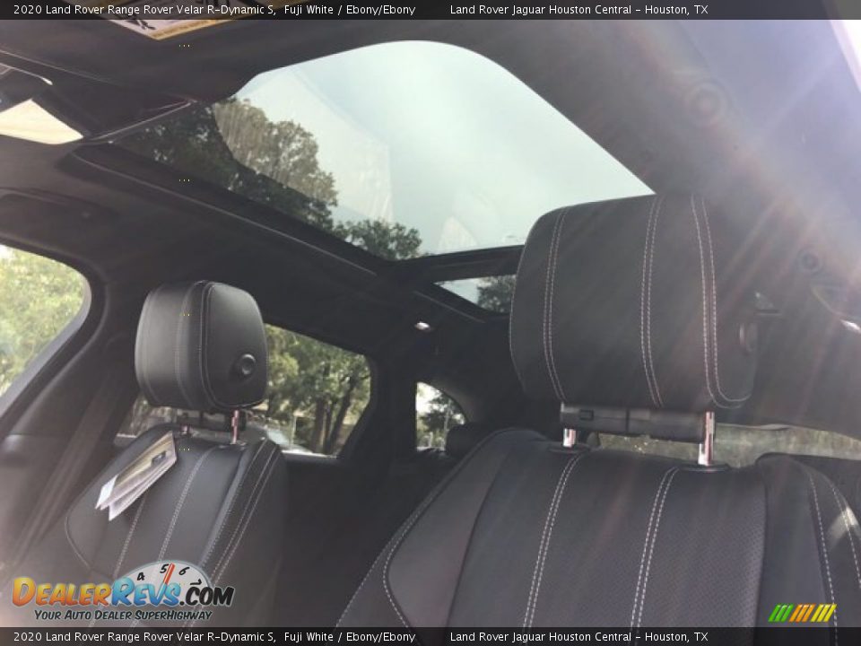 2020 Land Rover Range Rover Velar R-Dynamic S Fuji White / Ebony/Ebony Photo #27