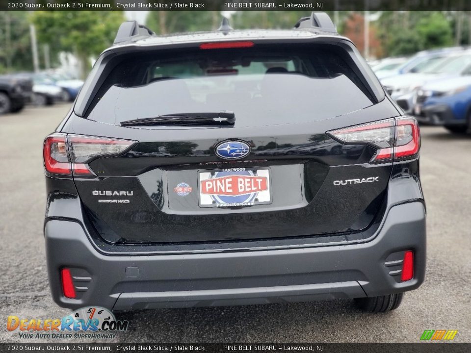 2020 Subaru Outback 2.5i Premium Crystal Black Silica / Slate Black Photo #7