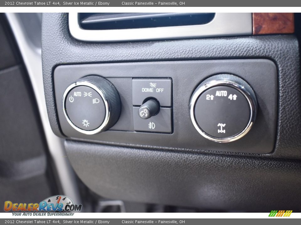 2012 Chevrolet Tahoe LT 4x4 Silver Ice Metallic / Ebony Photo #12