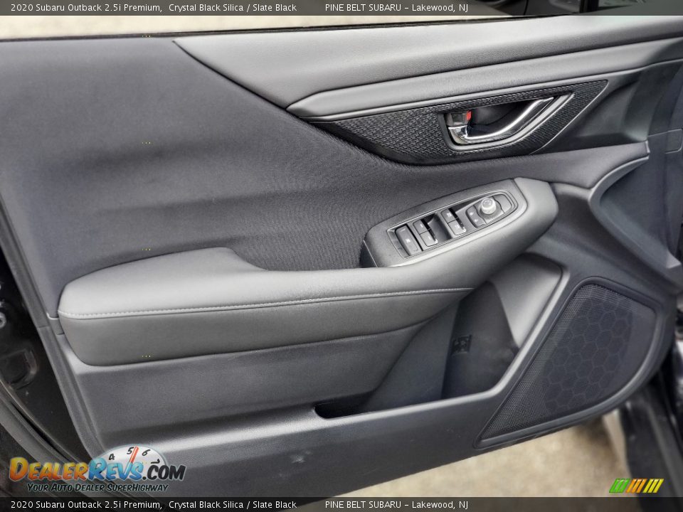 2020 Subaru Outback 2.5i Premium Crystal Black Silica / Slate Black Photo #13