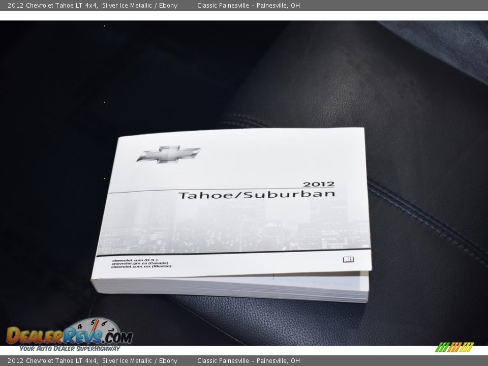 2012 Chevrolet Tahoe LT 4x4 Silver Ice Metallic / Ebony Photo #16