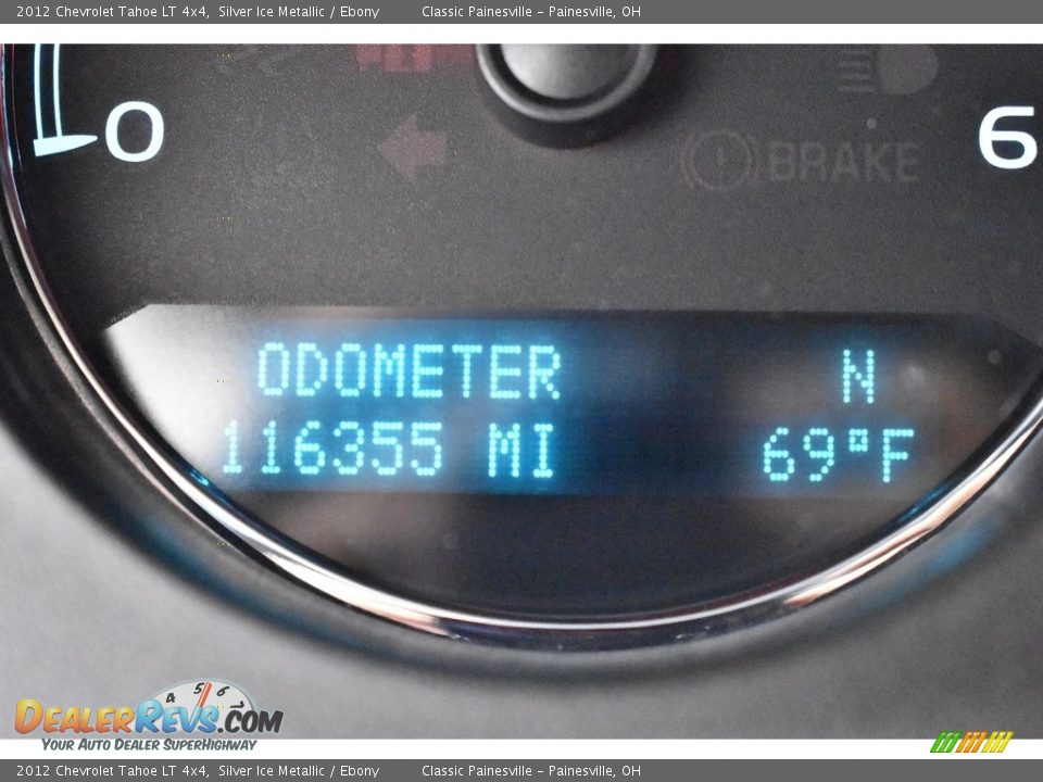 2012 Chevrolet Tahoe LT 4x4 Silver Ice Metallic / Ebony Photo #19
