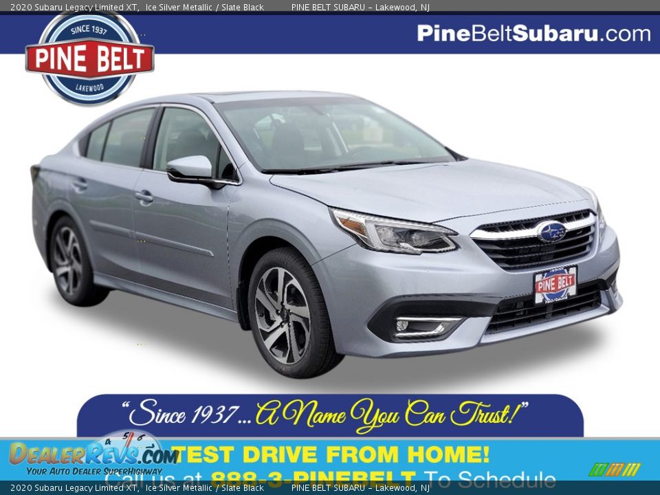 2020 Subaru Legacy Limited XT Ice Silver Metallic / Slate Black Photo #1