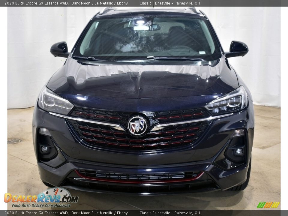 2020 Buick Encore GX Essence AWD Dark Moon Blue Metallic / Ebony Photo #4