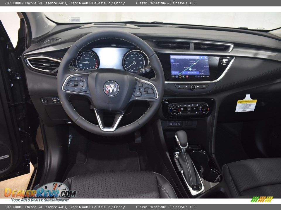 2020 Buick Encore GX Essence AWD Dark Moon Blue Metallic / Ebony Photo #9