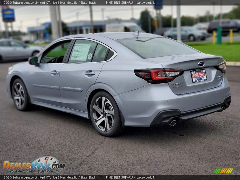 2020 Subaru Legacy Limited XT Ice Silver Metallic / Slate Black Photo #6