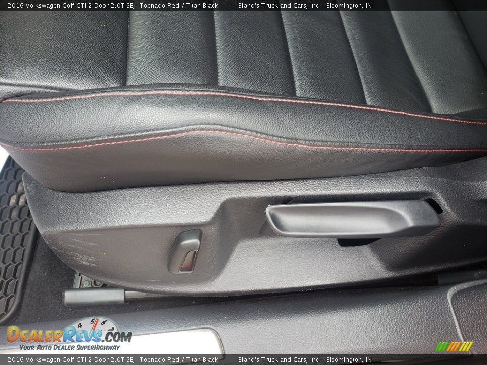 2016 Volkswagen Golf GTI 2 Door 2.0T SE Toenado Red / Titan Black Photo #8