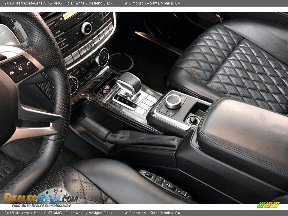 2018 Mercedes-Benz G 63 AMG Polar White / designo Black Photo #23