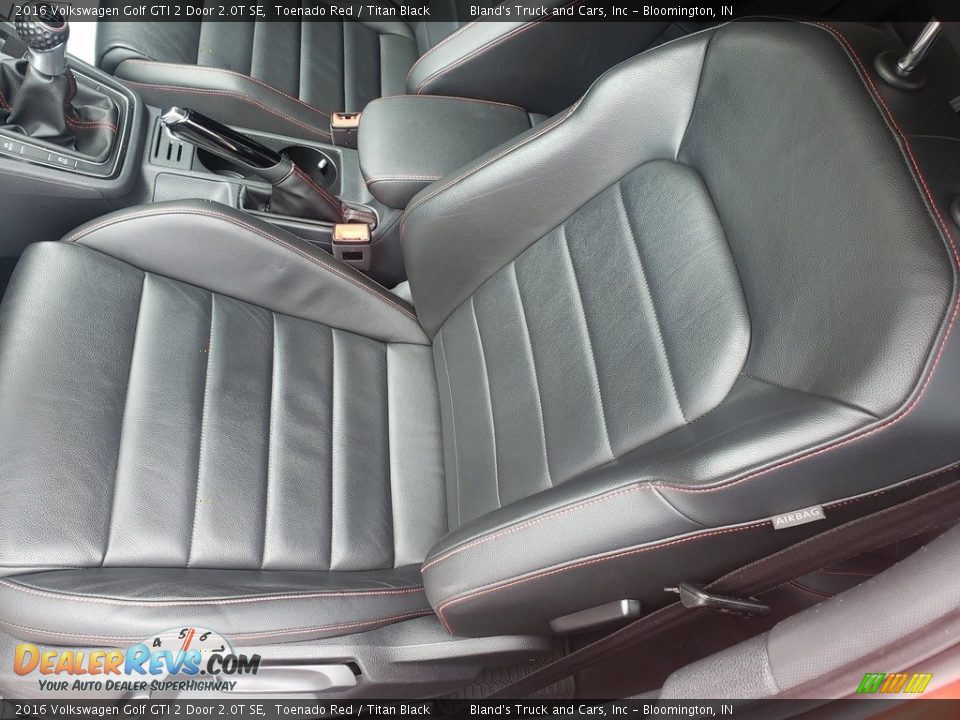 2016 Volkswagen Golf GTI 2 Door 2.0T SE Toenado Red / Titan Black Photo #9