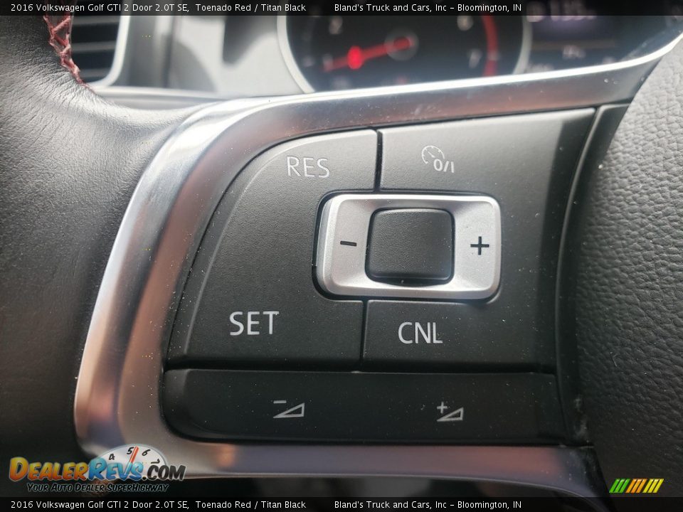 2016 Volkswagen Golf GTI 2 Door 2.0T SE Toenado Red / Titan Black Photo #13