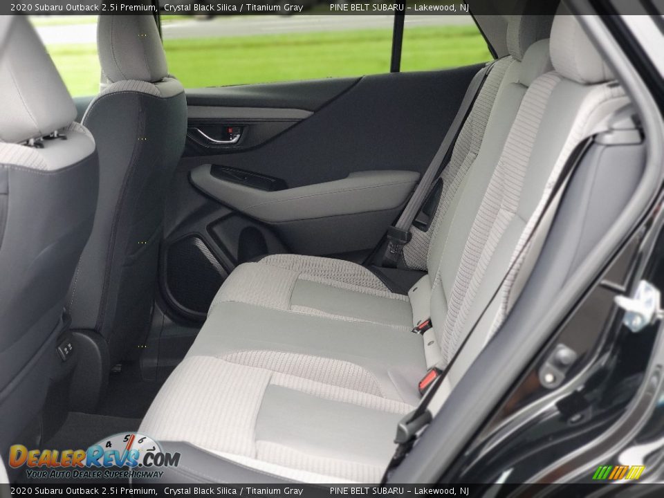 2020 Subaru Outback 2.5i Premium Crystal Black Silica / Titanium Gray Photo #9