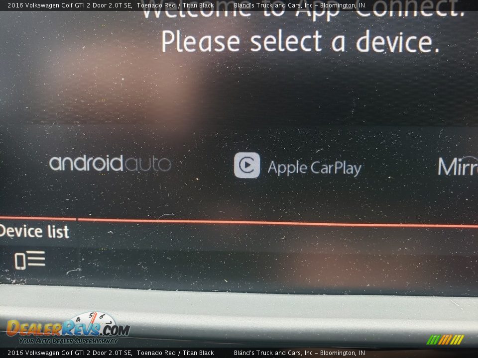 2016 Volkswagen Golf GTI 2 Door 2.0T SE Toenado Red / Titan Black Photo #20