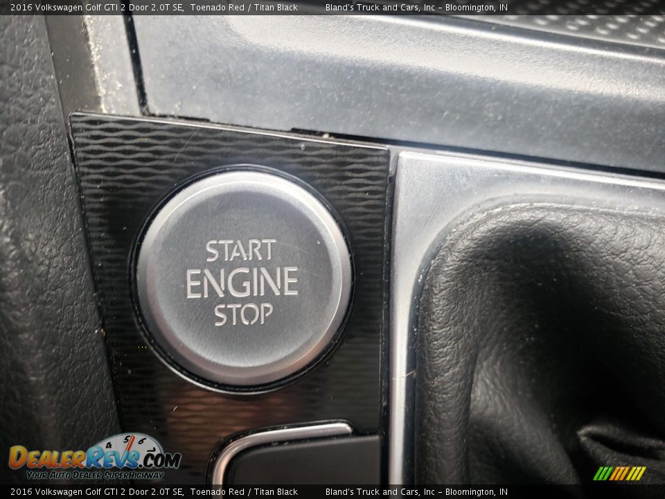 2016 Volkswagen Golf GTI 2 Door 2.0T SE Toenado Red / Titan Black Photo #24