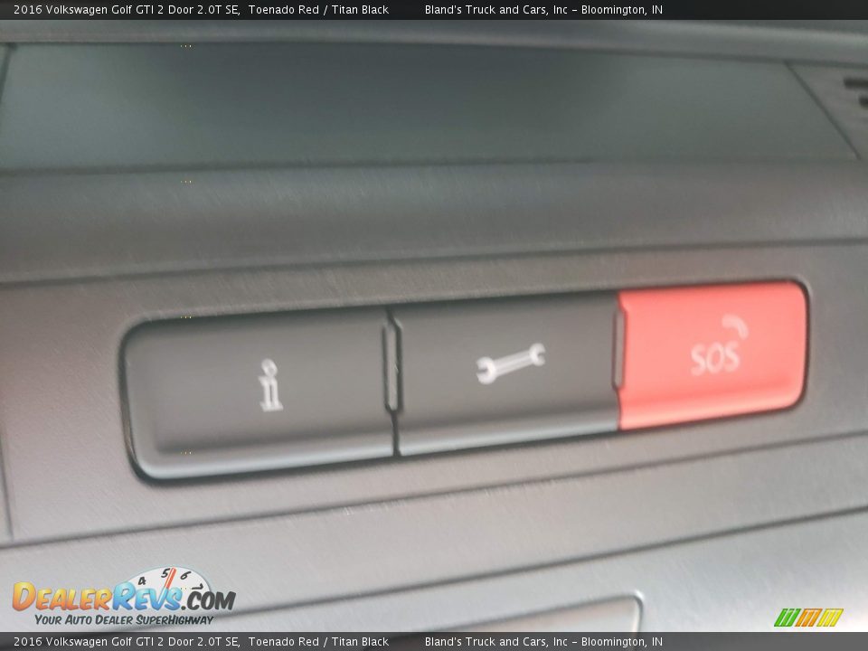 2016 Volkswagen Golf GTI 2 Door 2.0T SE Toenado Red / Titan Black Photo #28