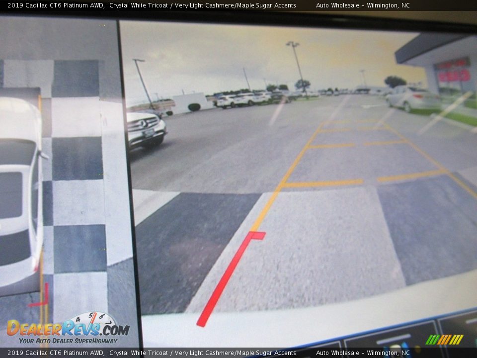 2019 Cadillac CT6 Platinum AWD Crystal White Tricoat / Very Light Cashmere/Maple Sugar Accents Photo #19