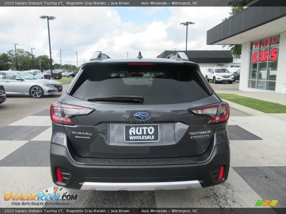 2020 Subaru Outback Touring XT Magnetite Gray Metallic / Java Brown Photo #4