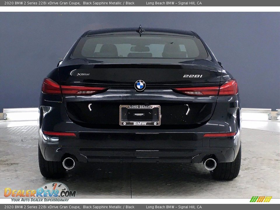 2020 BMW 2 Series 228i xDrive Gran Coupe Black Sapphire Metallic / Black Photo #4