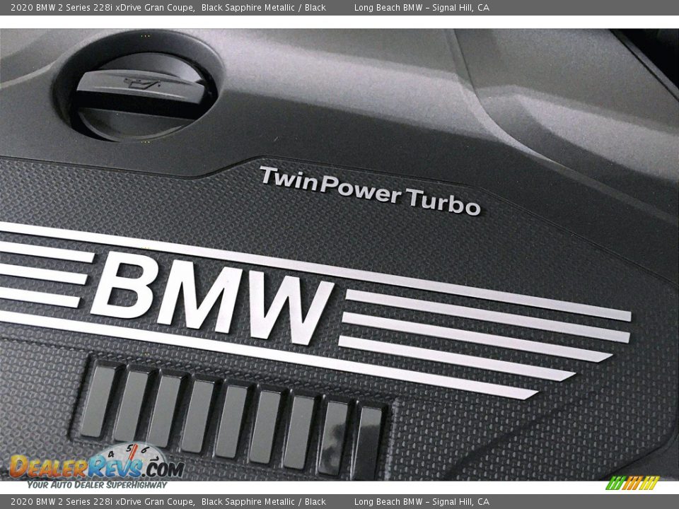 2020 BMW 2 Series 228i xDrive Gran Coupe Black Sapphire Metallic / Black Photo #11