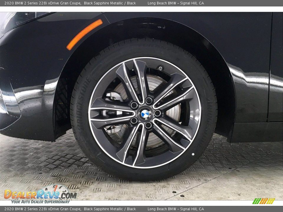 2020 BMW 2 Series 228i xDrive Gran Coupe Black Sapphire Metallic / Black Photo #12
