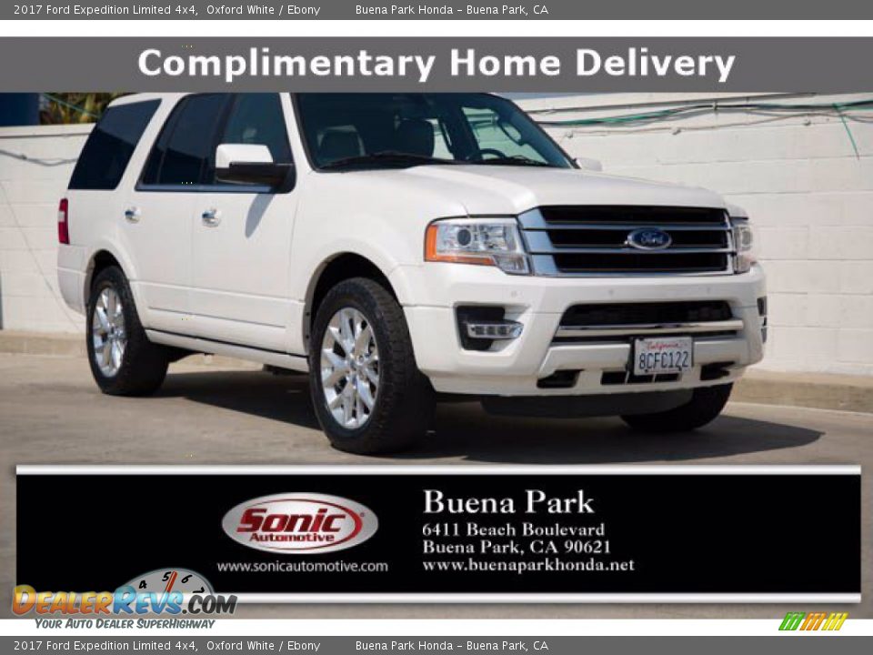 2017 Ford Expedition Limited 4x4 Oxford White / Ebony Photo #1