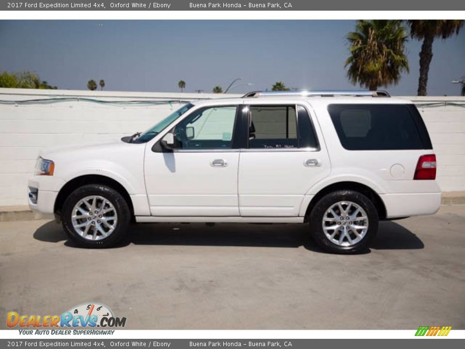 2017 Ford Expedition Limited 4x4 Oxford White / Ebony Photo #8