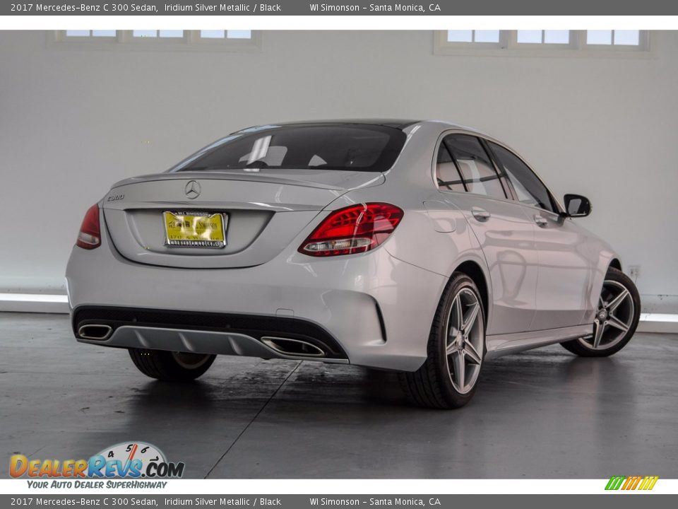 2017 Mercedes-Benz C 300 Sedan Iridium Silver Metallic / Black Photo #16