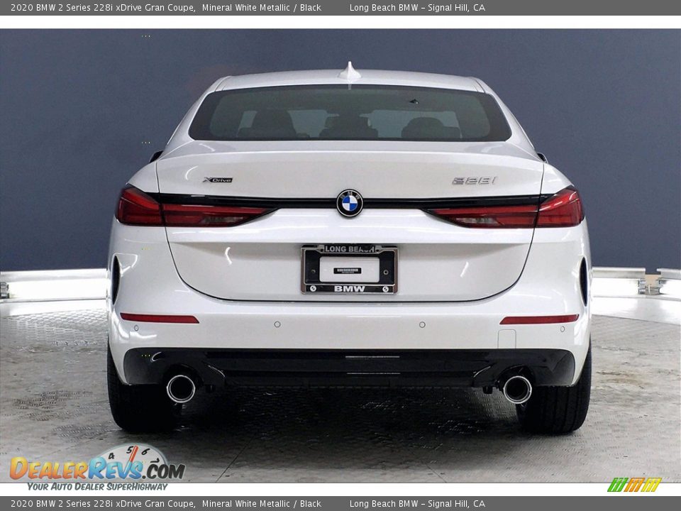2020 BMW 2 Series 228i xDrive Gran Coupe Mineral White Metallic / Black Photo #4