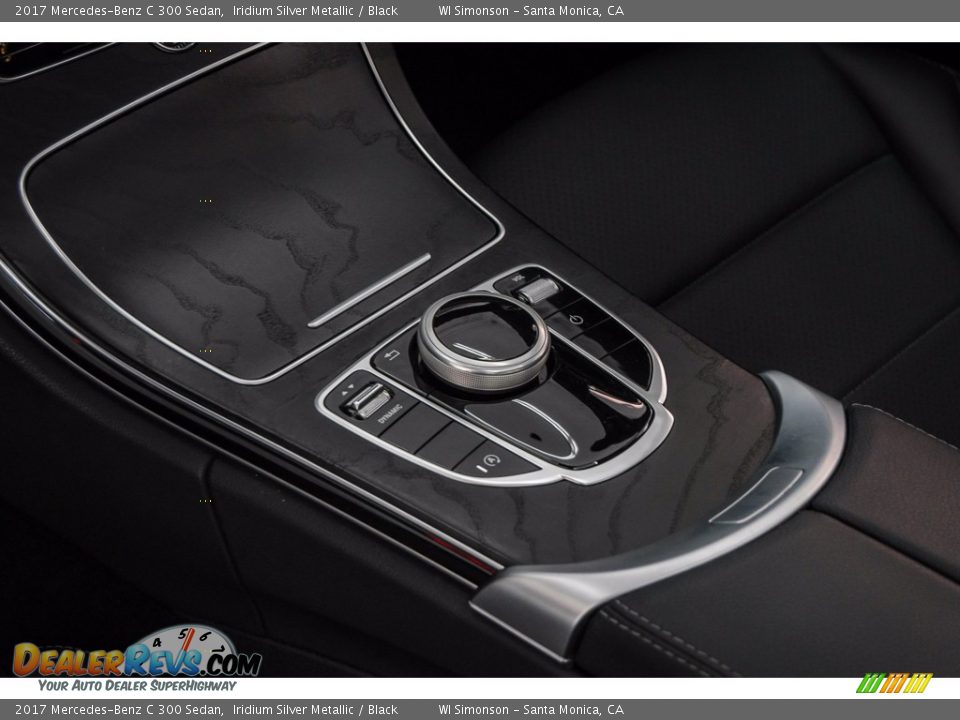 2017 Mercedes-Benz C 300 Sedan Iridium Silver Metallic / Black Photo #20