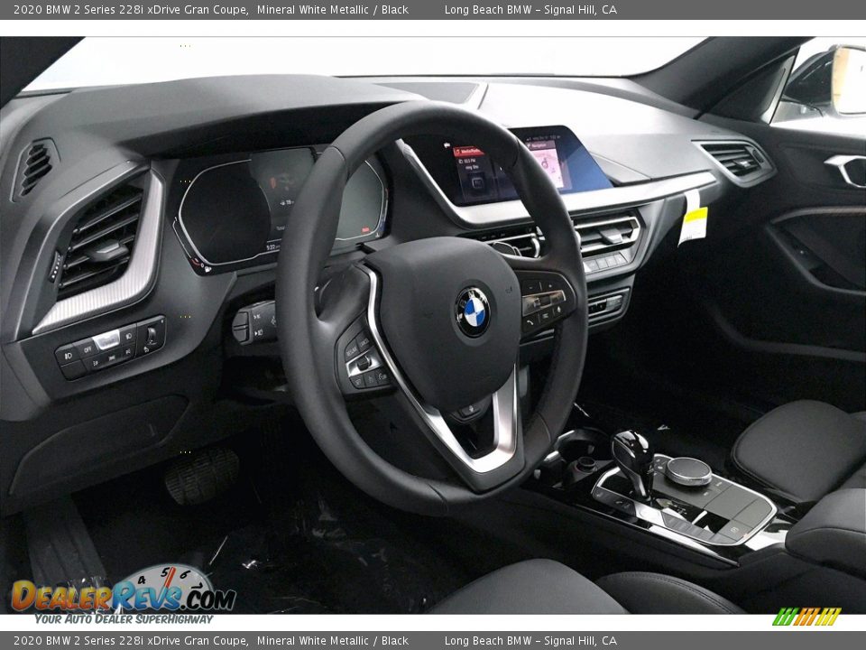 2020 BMW 2 Series 228i xDrive Gran Coupe Mineral White Metallic / Black Photo #7