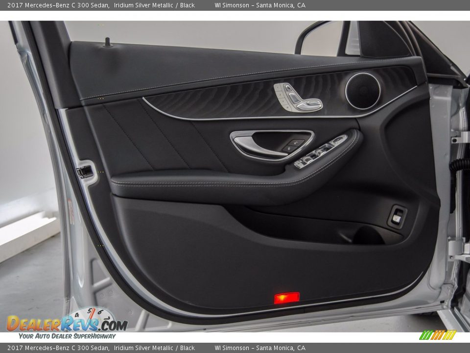 2017 Mercedes-Benz C 300 Sedan Iridium Silver Metallic / Black Photo #23