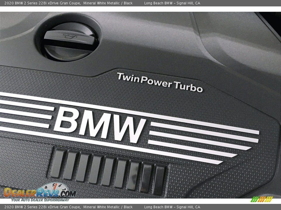 2020 BMW 2 Series 228i xDrive Gran Coupe Mineral White Metallic / Black Photo #11