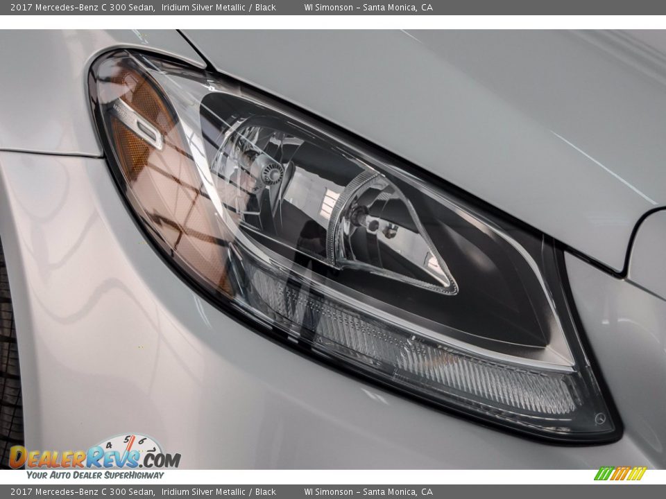 2017 Mercedes-Benz C 300 Sedan Iridium Silver Metallic / Black Photo #29
