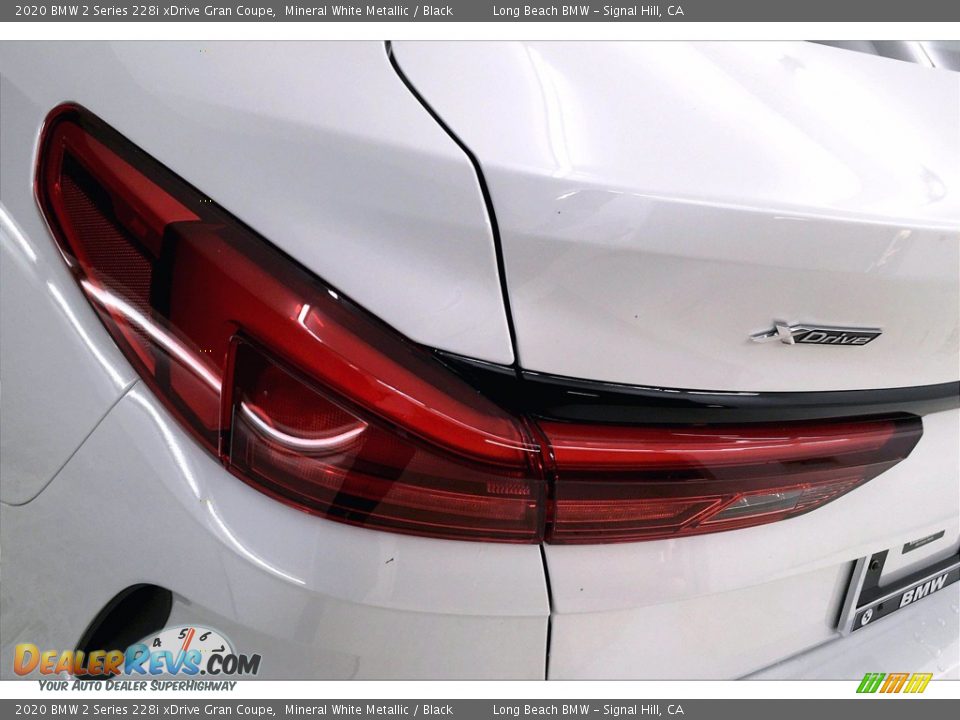 2020 BMW 2 Series 228i xDrive Gran Coupe Mineral White Metallic / Black Photo #15