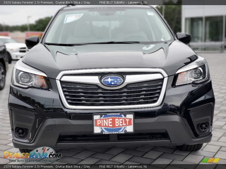 2020 Subaru Forester 2.5i Premium Crystal Black Silica / Gray Photo #3