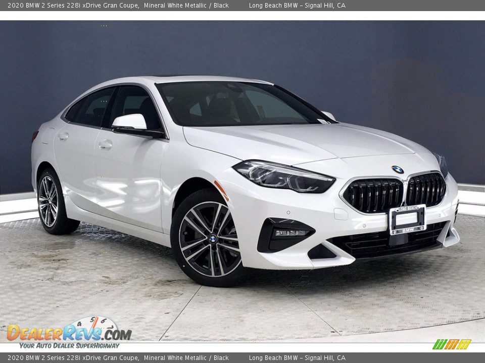 2020 BMW 2 Series 228i xDrive Gran Coupe Mineral White Metallic / Black Photo #19