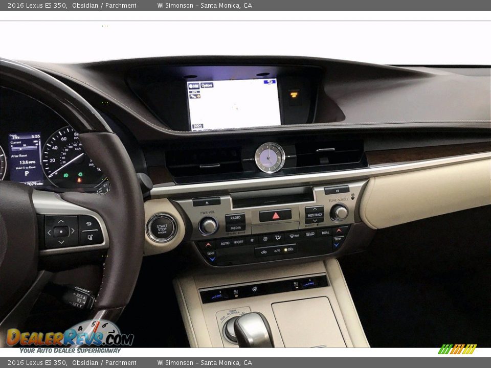 Dashboard of 2016 Lexus ES 350 Photo #5