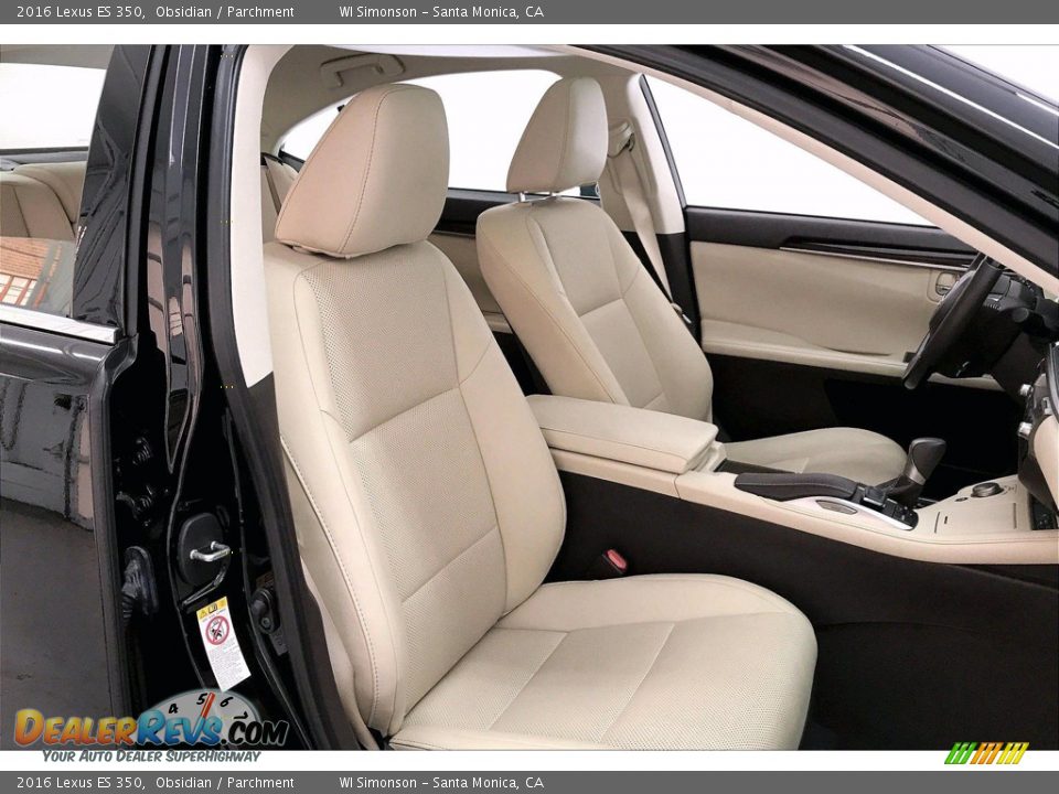 Front Seat of 2016 Lexus ES 350 Photo #6