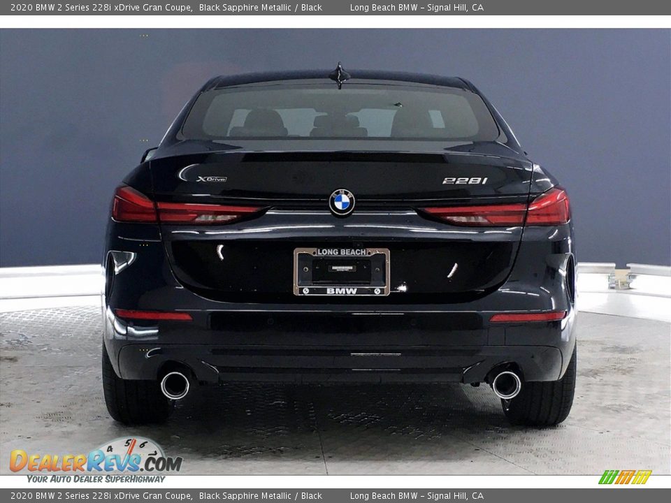 2020 BMW 2 Series 228i xDrive Gran Coupe Black Sapphire Metallic / Black Photo #4