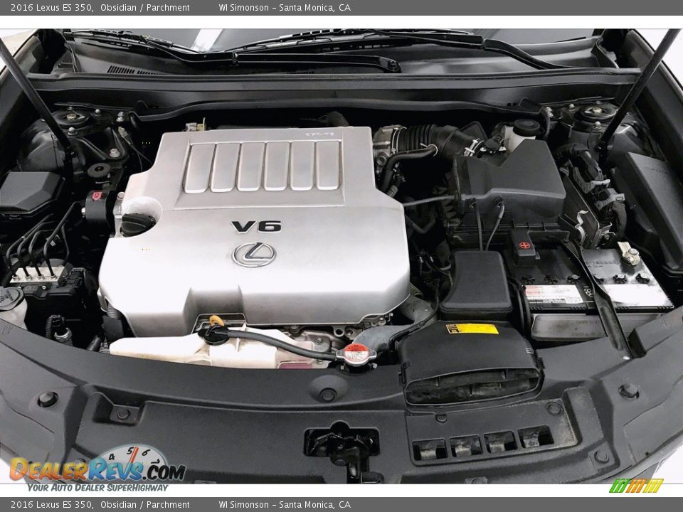 2016 Lexus ES 350 3.5 Liter DOHC 24-Valve VVT-i V6 Engine Photo #9