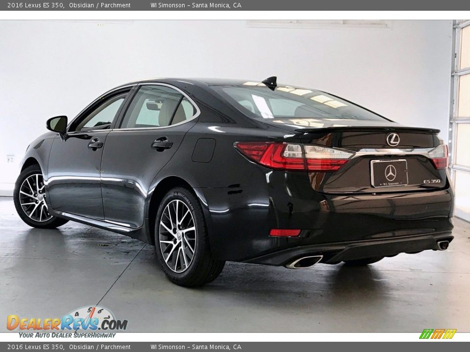 2016 Lexus ES 350 Obsidian / Parchment Photo #10