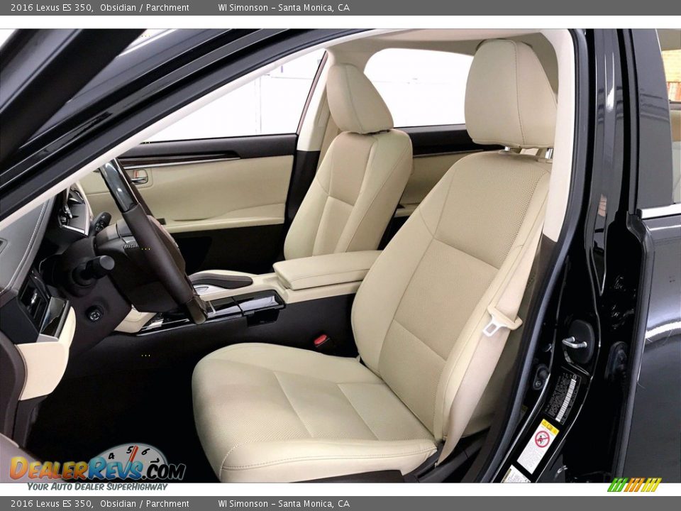 Front Seat of 2016 Lexus ES 350 Photo #14