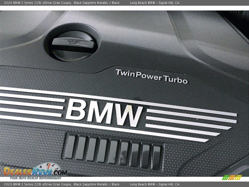 2020 BMW 2 Series 228i xDrive Gran Coupe Black Sapphire Metallic / Black Photo #11