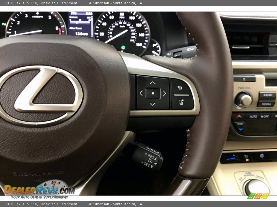 2016 Lexus ES 350 Steering Wheel Photo #19