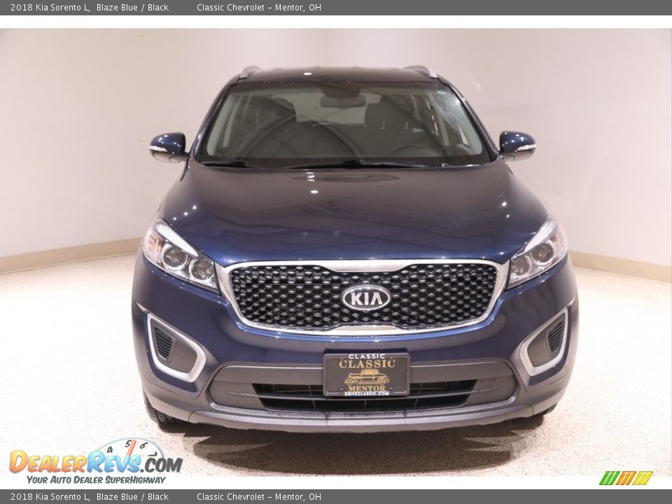 2018 Kia Sorento L Blaze Blue / Black Photo #2